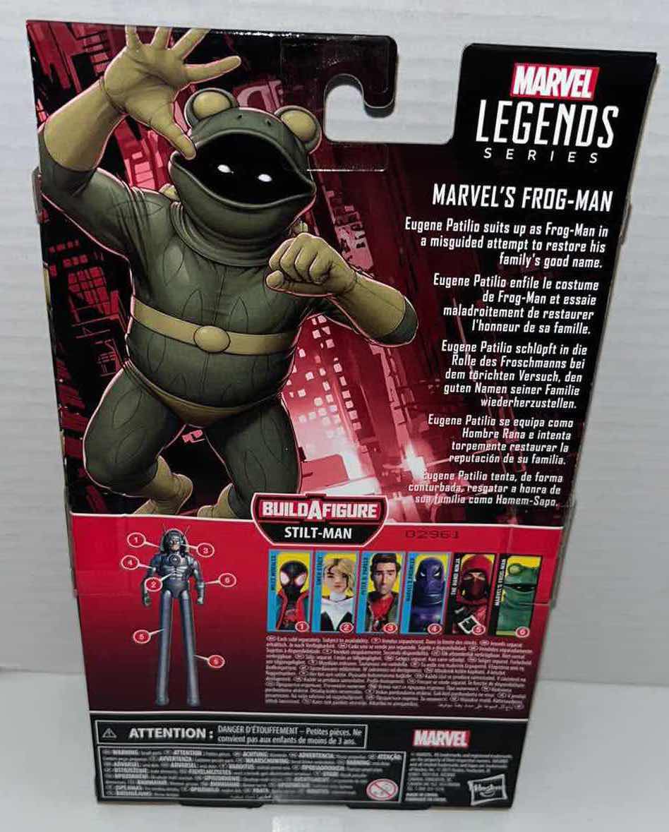 Photo 3 of NEW HASBRO MARVEL LEGEND SERIES ACTION FIGURE & ACCESSORIES, “MARVELS FROG-MAN” $26.00 (1)