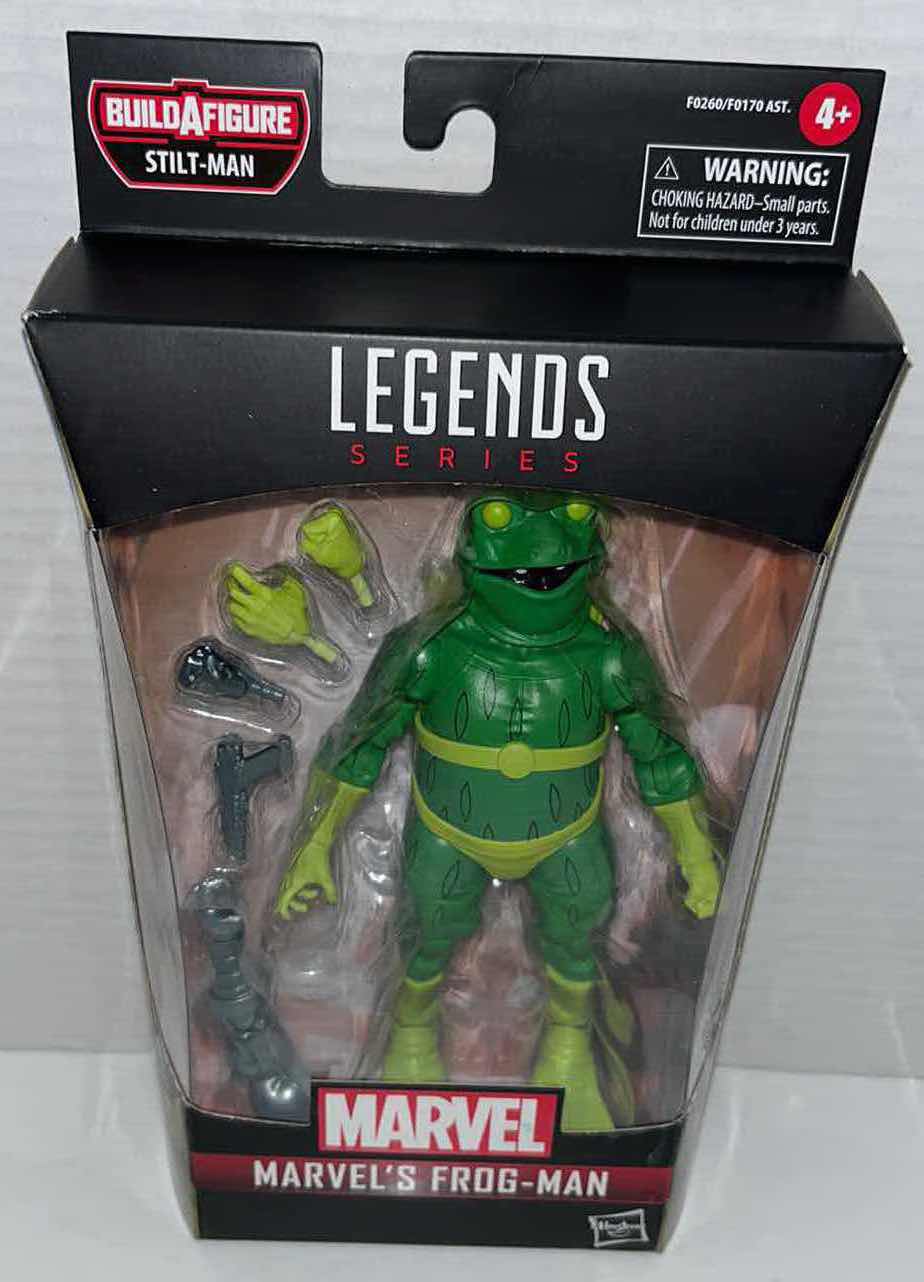 Photo 1 of NEW HASBRO MARVEL LEGEND SERIES ACTION FIGURE & ACCESSORIES, “MARVELS FROG-MAN” $26.00 (1)