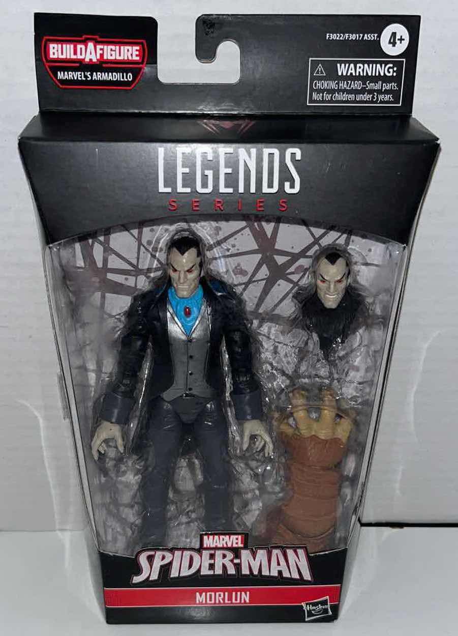 Photo 1 of NEW HASBRO MARVEL LEGEND SERIES ACTION FIGURE & ACCESSORIES, SPIDER-MAN  “MORLUN” $26.00 (1)