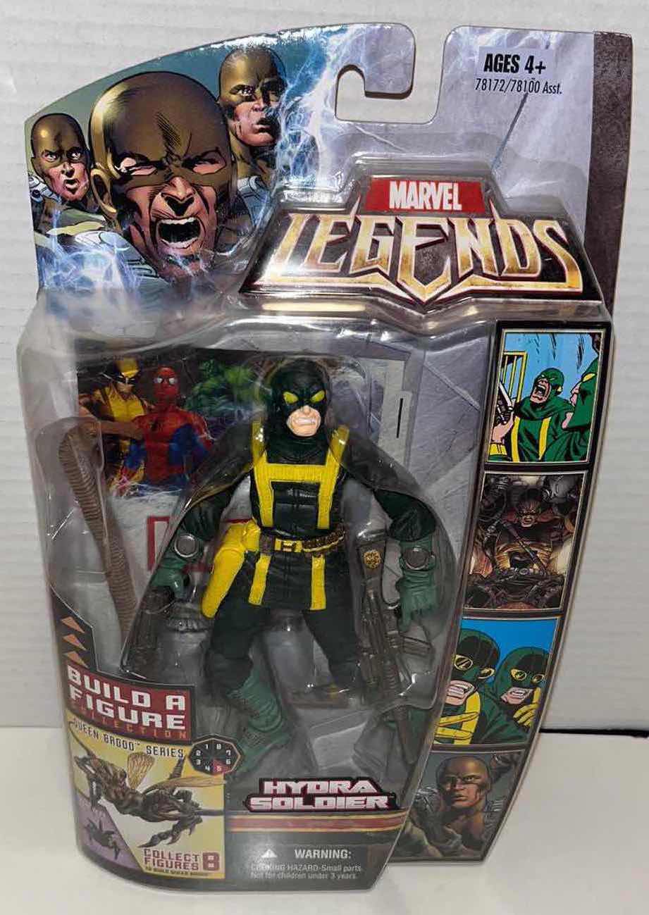 Photo 1 of NEW HASBRO MARVEL LEGENDS BUILD A FIGURE COLLECTION ACTION FIGURE & ACCESSORIES, “HYDRA SOLDIER” (1)