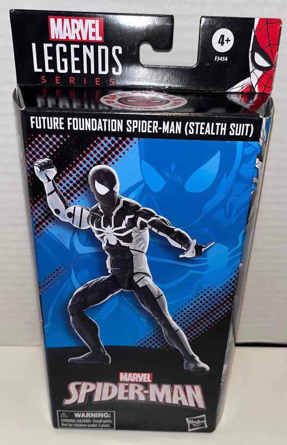 Photo 1 of NEW HASBRO MARVEL LEGEND SERIES ACTION FIGURE & ACCESSORIES, SPIDER-MAN  “FUTURE FOUNDATION SPIDER-MAN (STEALTH SUIT)” $30.00 (1)