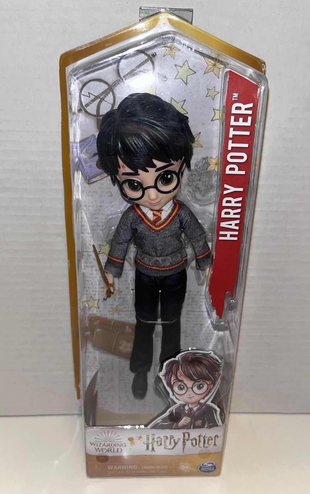 Photo 1 of NEW SPINMASTER WIZARDING WORLD HARRY POTTER POSEABLE FIGURE, “HARRY POTTER” (1)