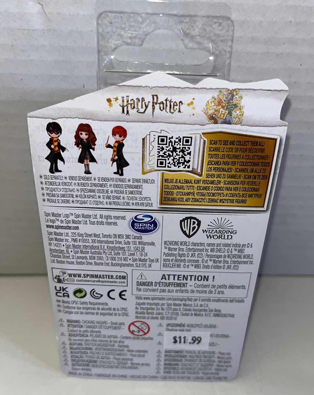 Photo 2 of NEW SPINMASTER WIZARDING WORLD HARRY POTTER MAGICAL MINIS, “RON WEASLEY” (1)