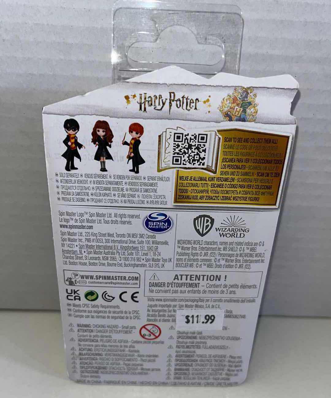 Photo 2 of NEW SPINMASTER WIZARDING WORLD HARRY POTTER MAGICAL MINIS, “DRACO MALFOY” (1)