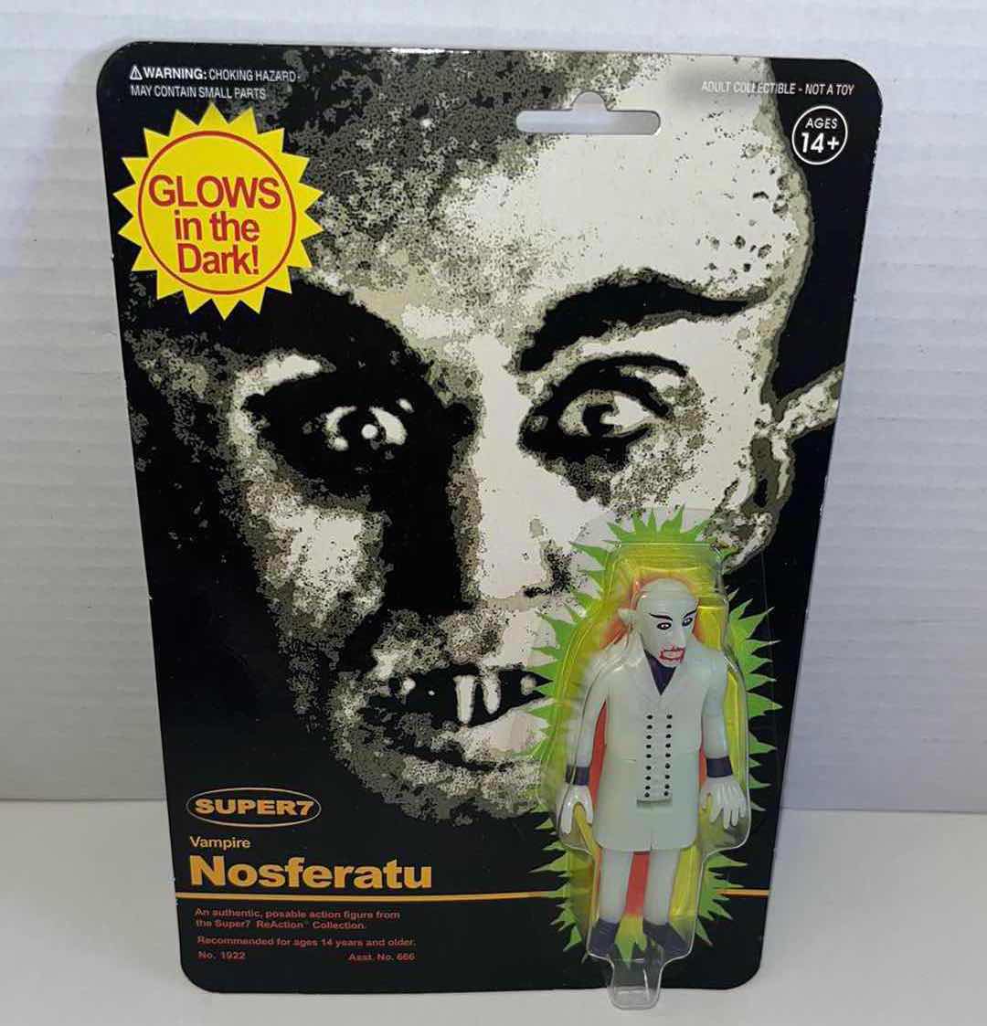 Photo 1 of NEW SUPER 7 REACTION FIGURE, “VAMPIRE NOSFERATU”