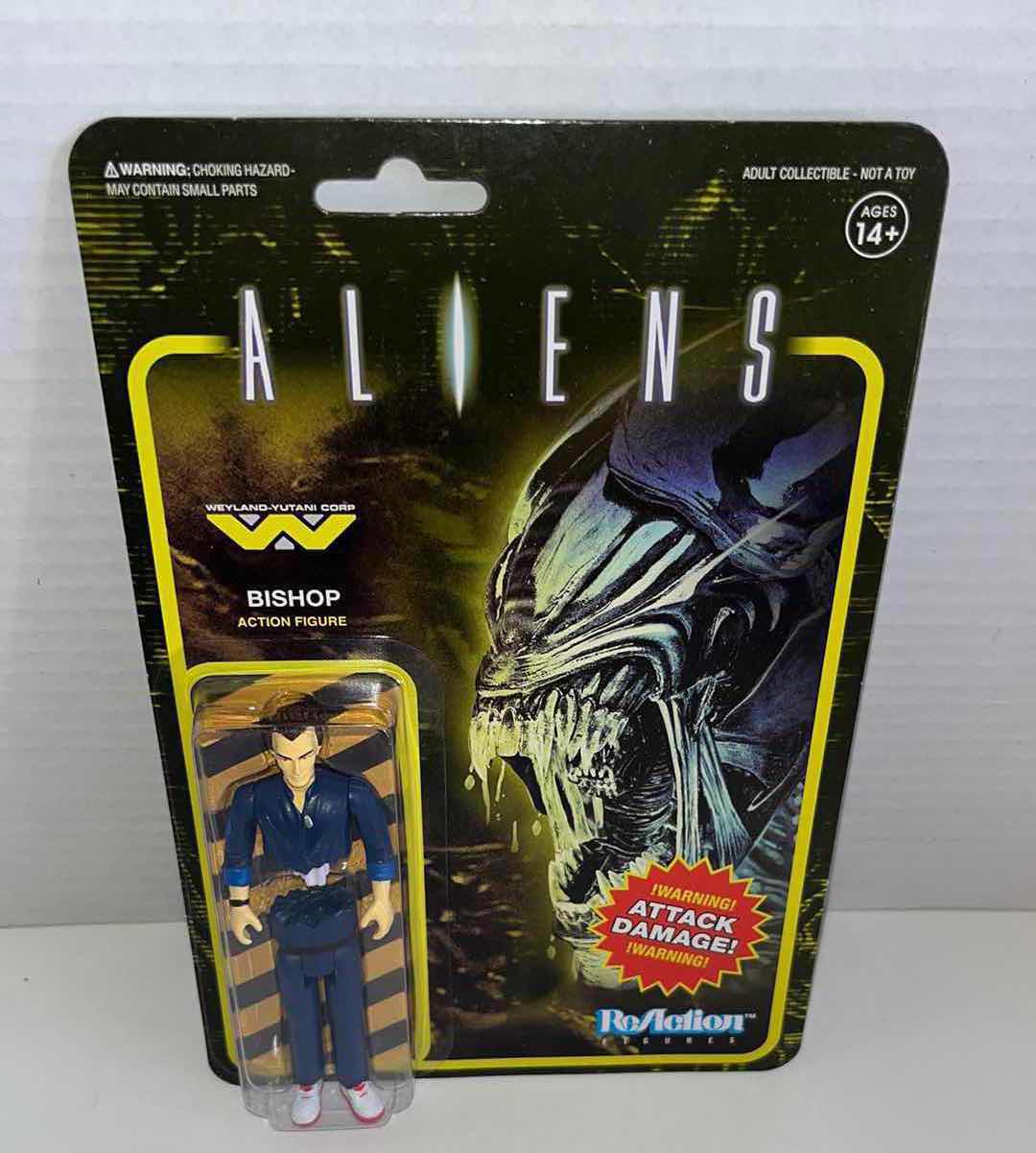 Photo 1 of NEW SUPER 7 REACTION FIGURES, ALIENS “BISHOP” (1)