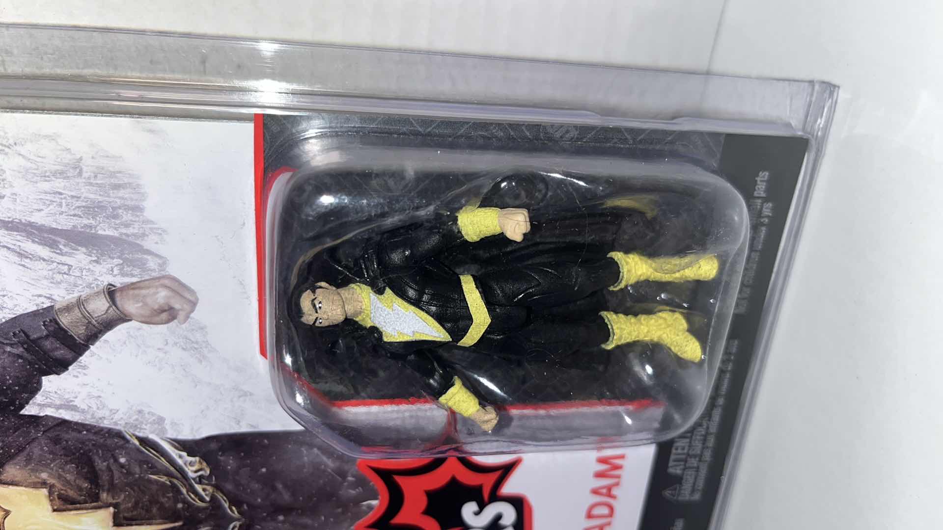 Photo 2 of NEW MACFARLANE TOYS DC DIRECT PAGE PUNCHERS, BLACK ADAM FIGURINE & “ENDLESS WINTER SPECIAL 1” COMIC BOOK (1)