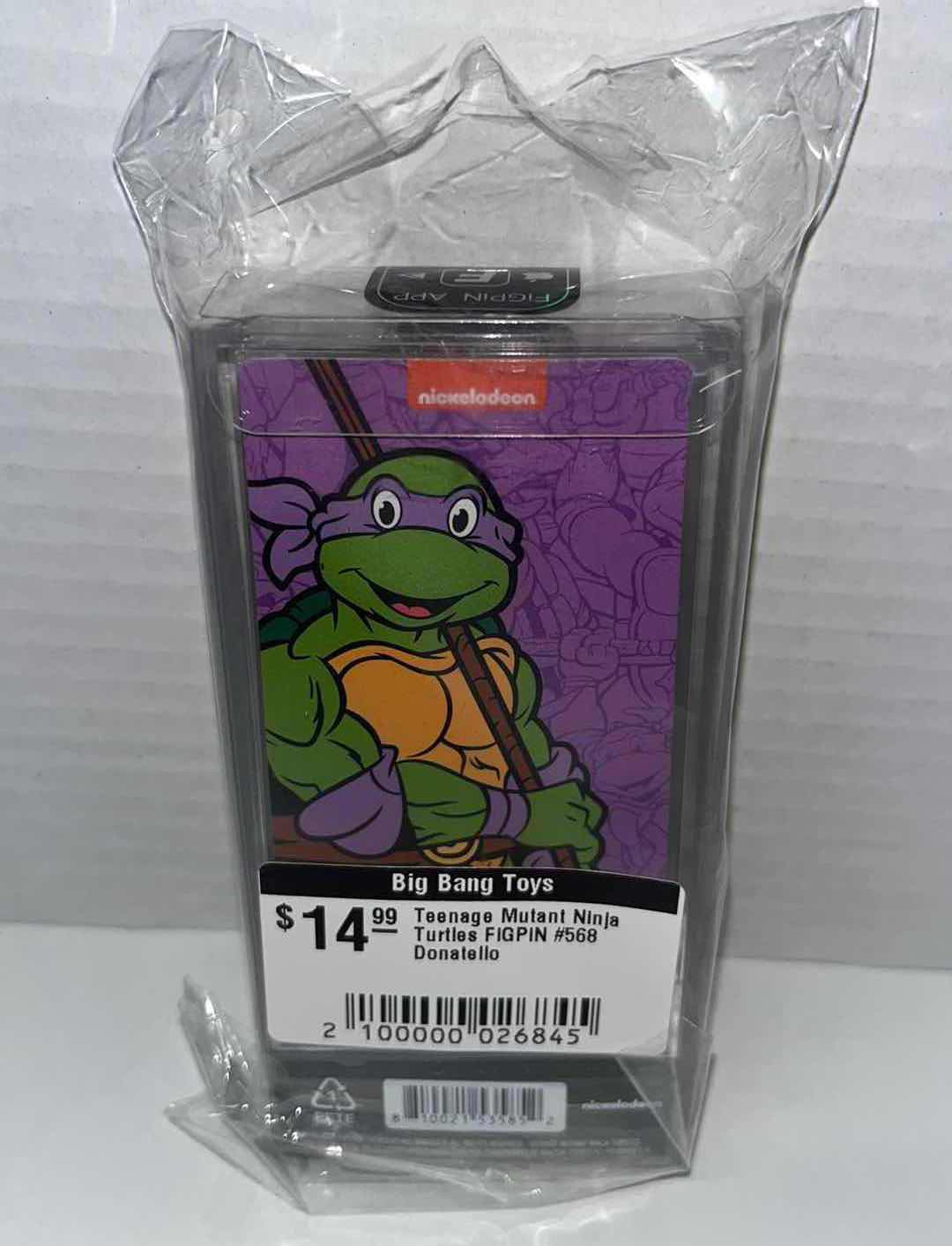 Photo 1 of NEW FIGPIN TEENAGE MUTANT NINJA TURTLES, #568 DONATELLO $15.00 (1)