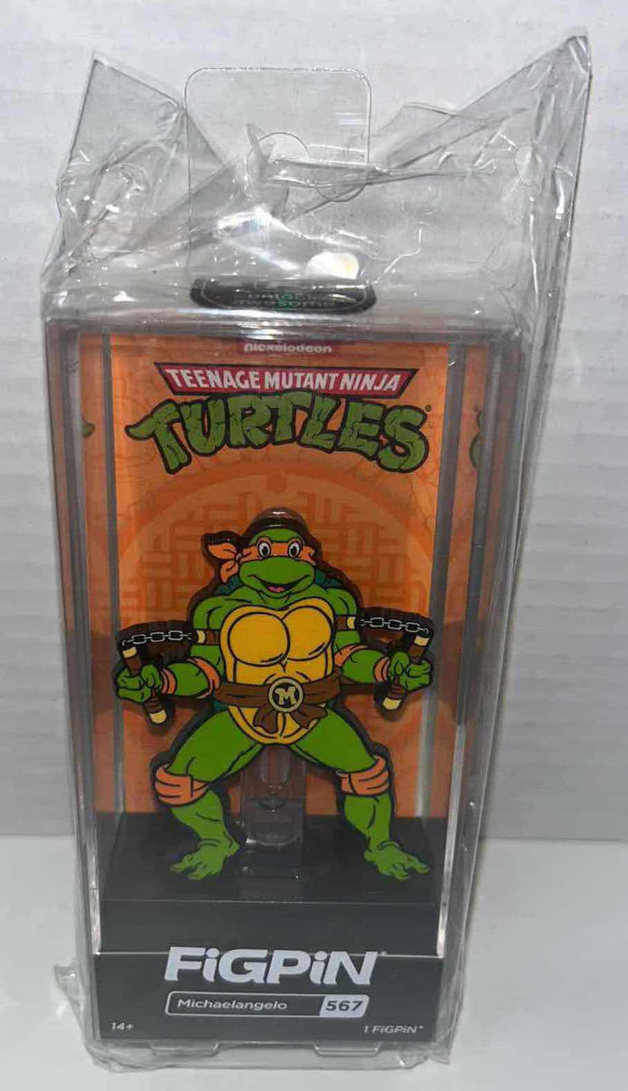 Photo 1 of NEW FIGPIN TEENAGE MUTANT NINJA TURTLES, #567 MICHAELANGELO $15.00 (1)