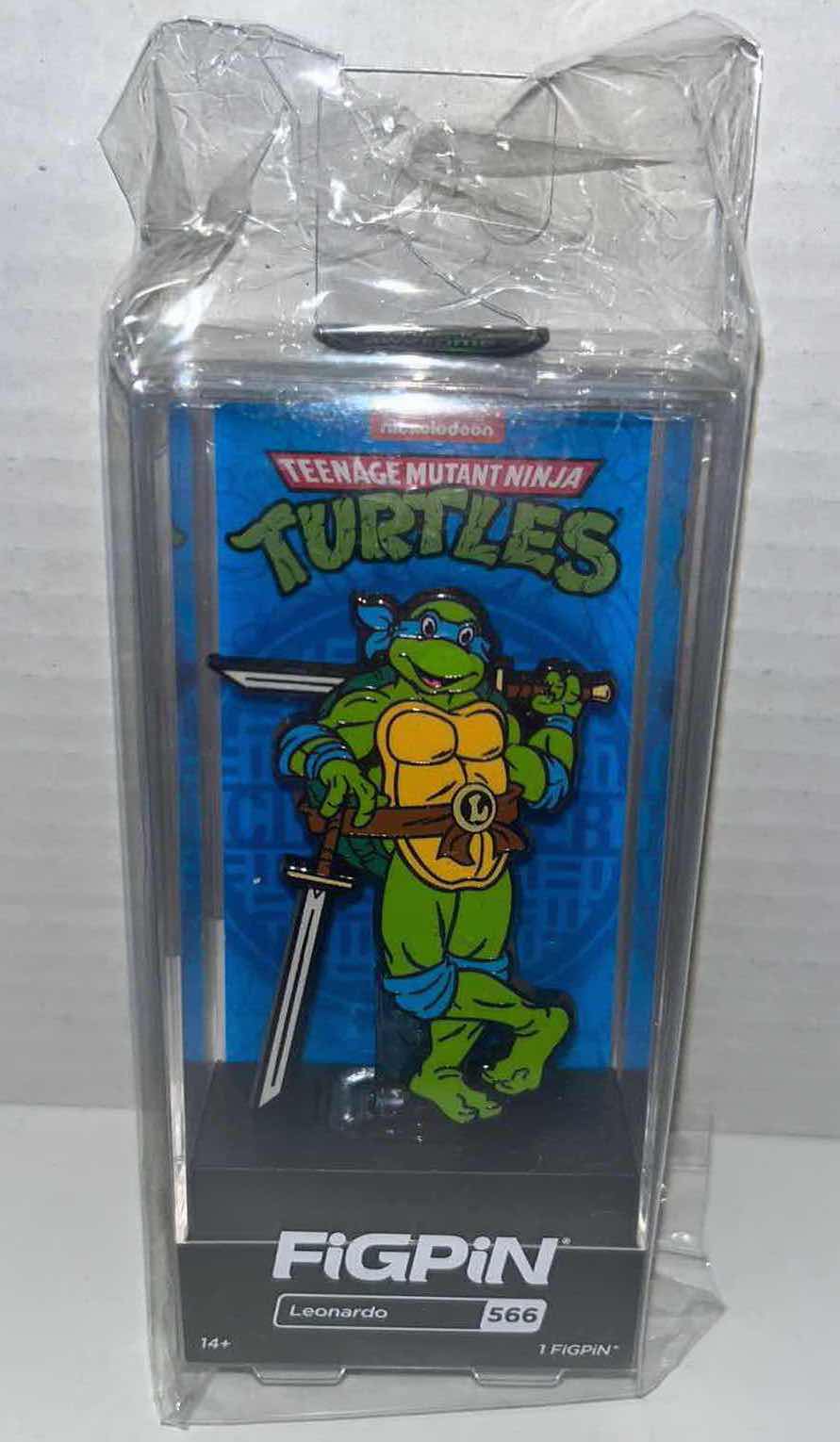 Photo 1 of NEW FIGPIN TEENAGE MUTANT NINJA TURTLES, #566 LEONARDO $15.00 (1)