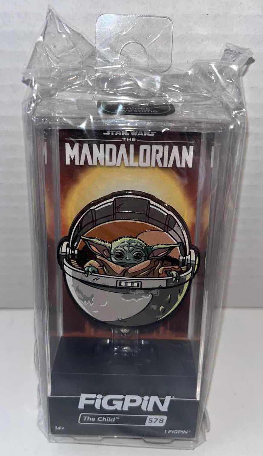 Photo 1 of NEW FIGPIN STAR WARS THE MANDALORIAN, #578 THE CHILD $15.00 (1)