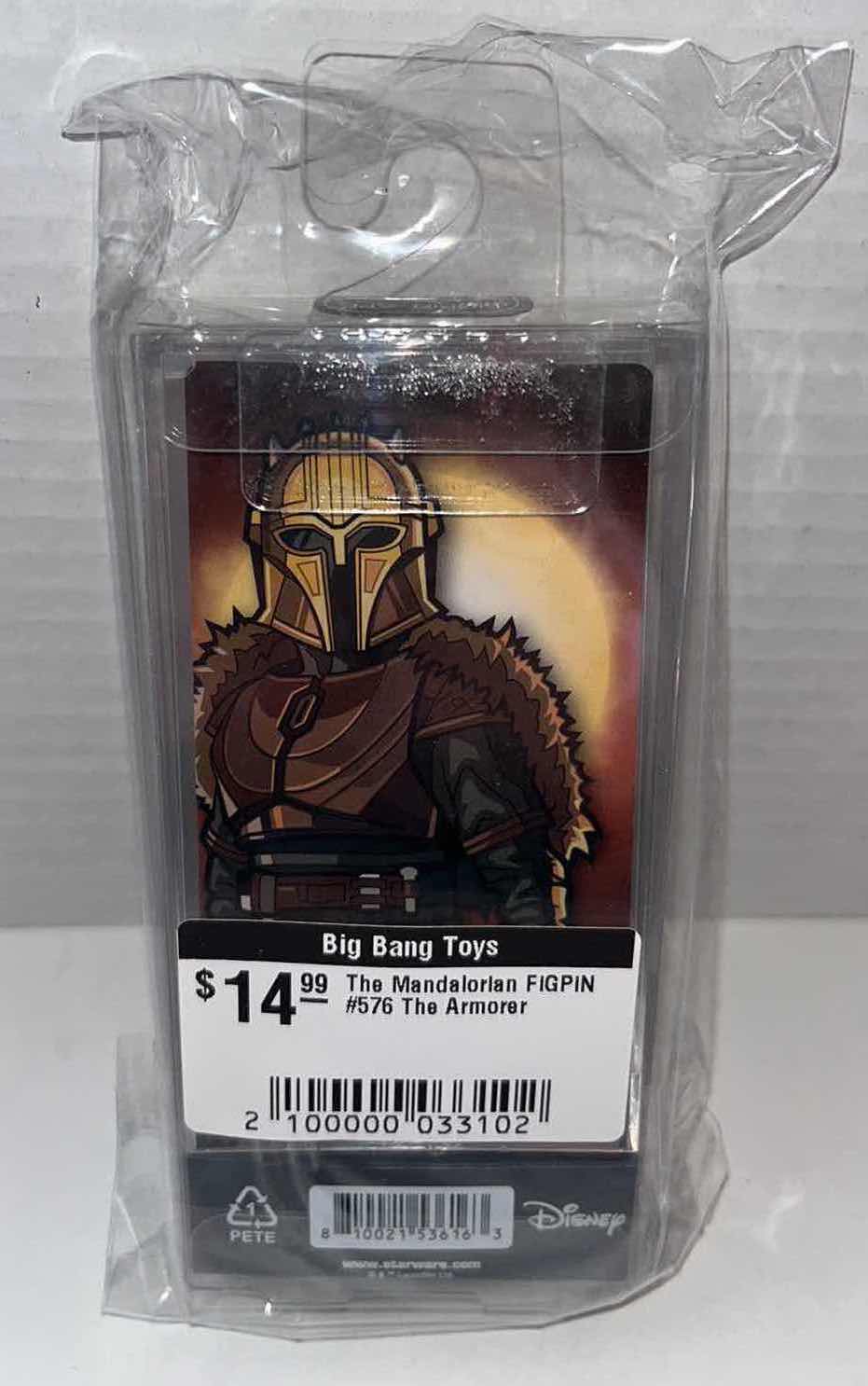 Photo 2 of NEW FIGPIN STAR WARS THE MANDALORIAN, #576 THE ARMORER $15.00 (1)
