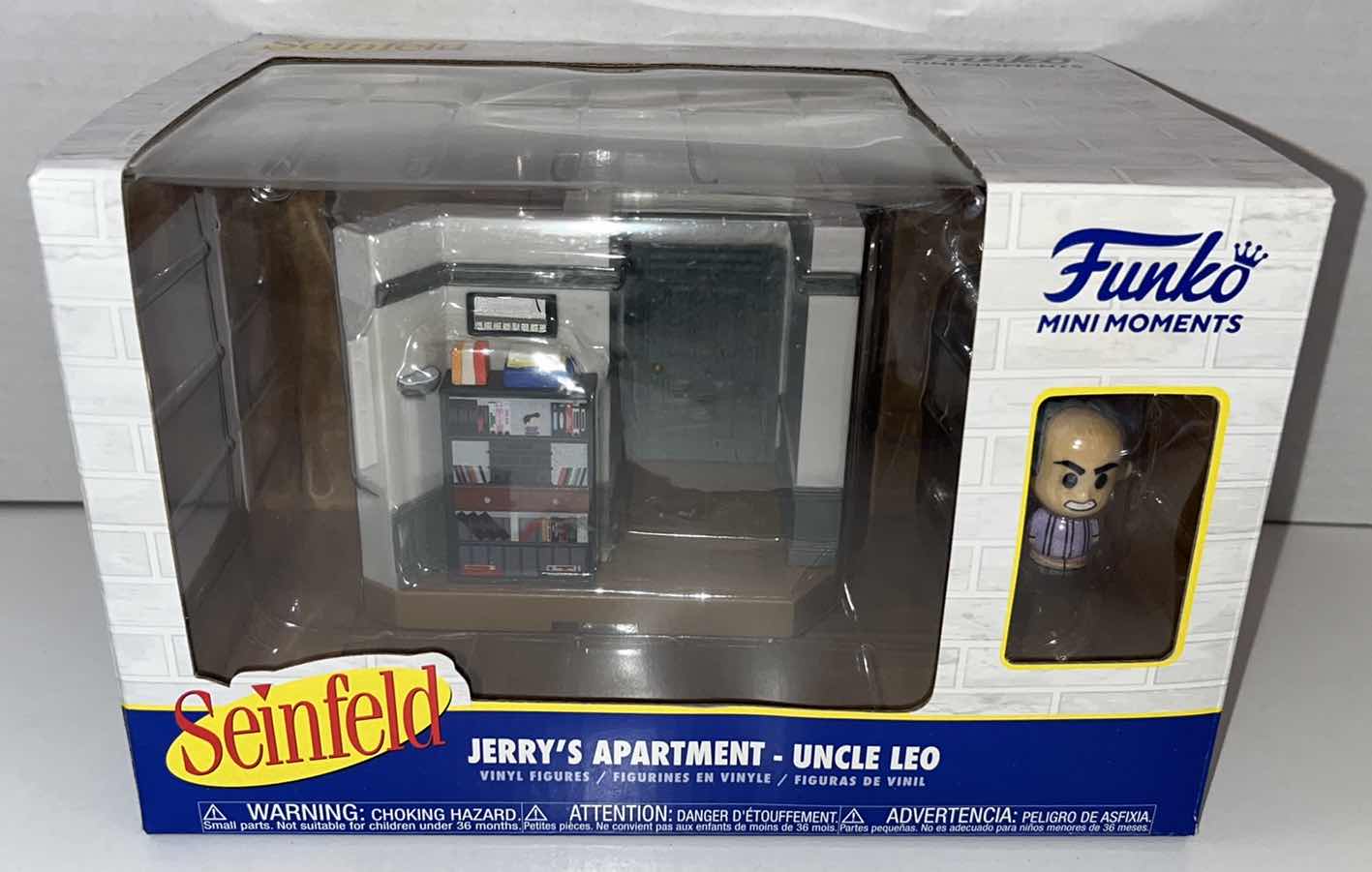 Photo 1 of NEW FUNKO MINI MOMENTS VINYL FIGURES, SEINFELD JERRY’S APARTMENT- UNCLE LEO (1)