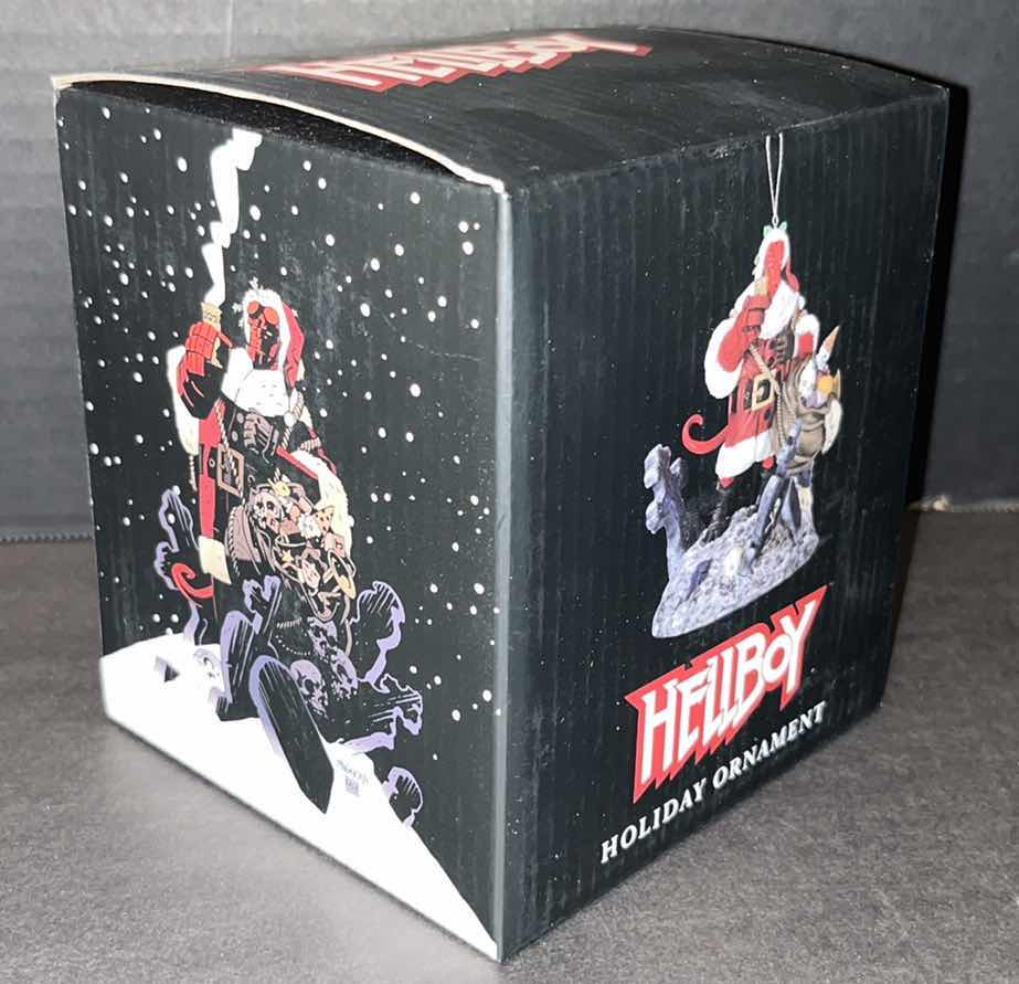 Photo 2 of NEW DARK HORSE DELUXE 3.75” POLYRESIN HELLBOY HOLIDAY ORNAMENT