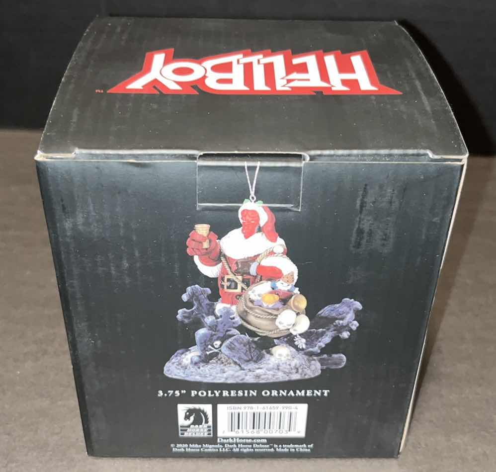 Photo 3 of NEW DARK HORSE DELUXE 3.75” POLYRESIN HELLBOY HOLIDAY ORNAMENT