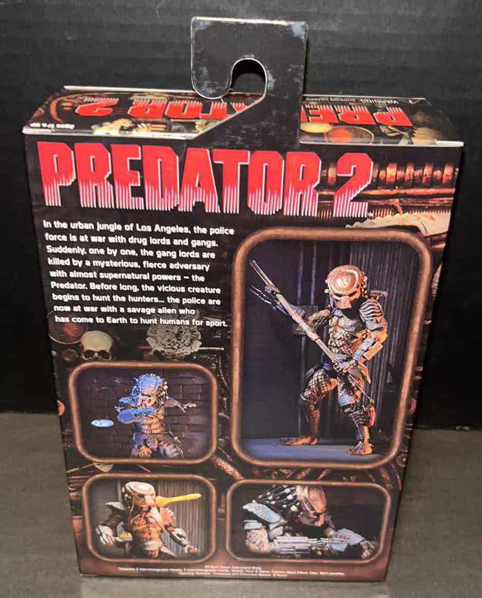 Photo 5 of BRAND NEW NECA 30TH ANNIVERSARY COLLECTION ACTION FIGURE & ACCESSORIES, PREDATOR 2 “CITY HUNTER”