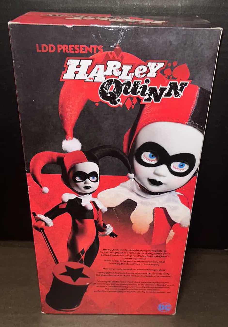 Photo 3 of NEW MEZCO TOYZ LIVING DEAD DOLLS, 10” DC HARLEY QUINN