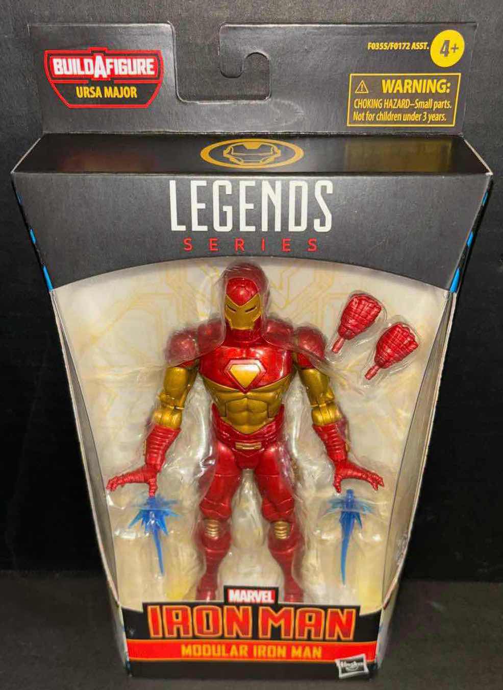 Photo 1 of NEW HASBRO LEGEND SERIES ACTION FIGURE, MARVEL IRON MAN “MODULAR IRON MAN”