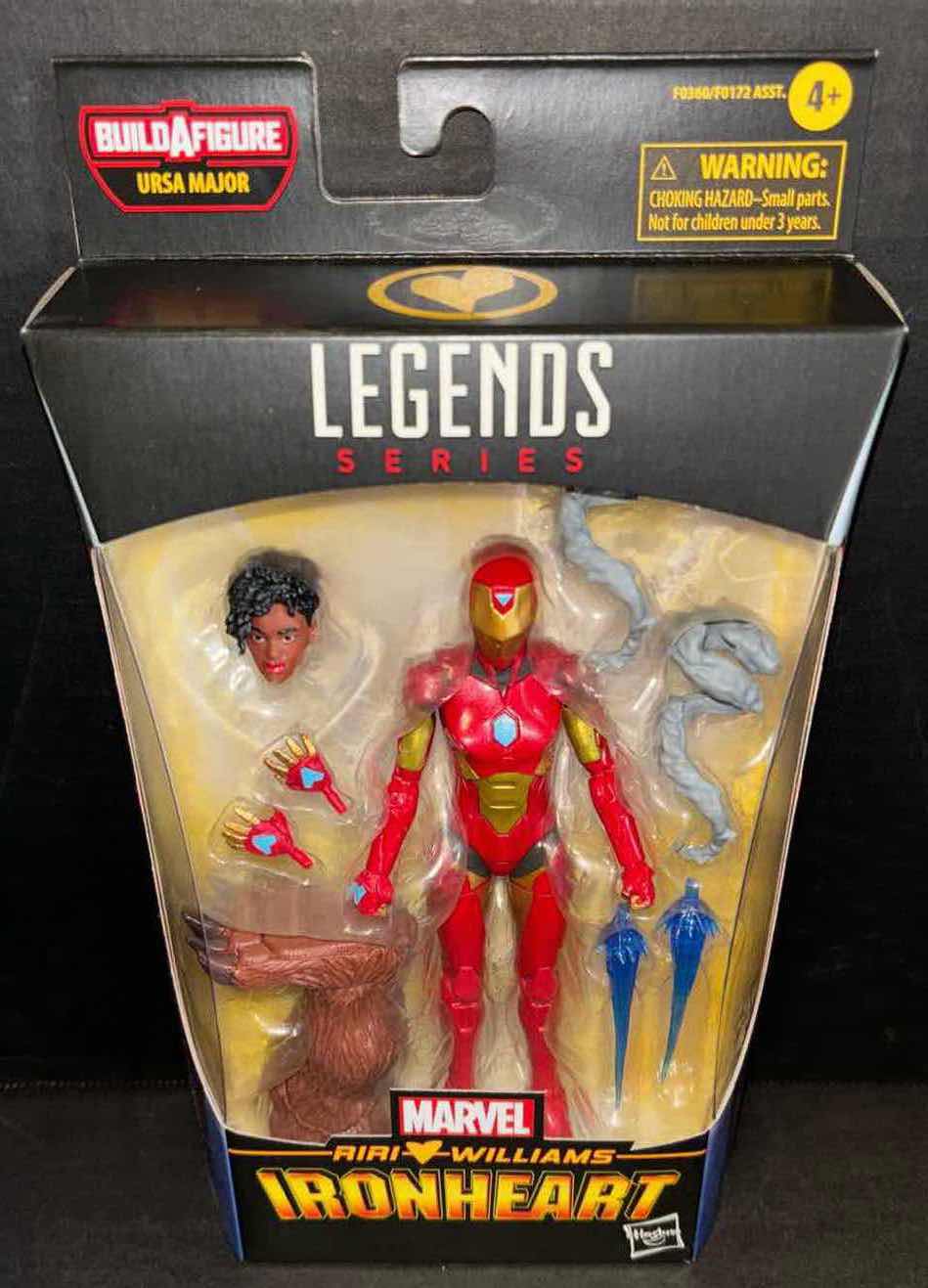 Photo 1 of NEW HASBRO LEGEND SERIES ACTION FIGURE, MARVEL “RIRI WILLIAMS IRONHEART”