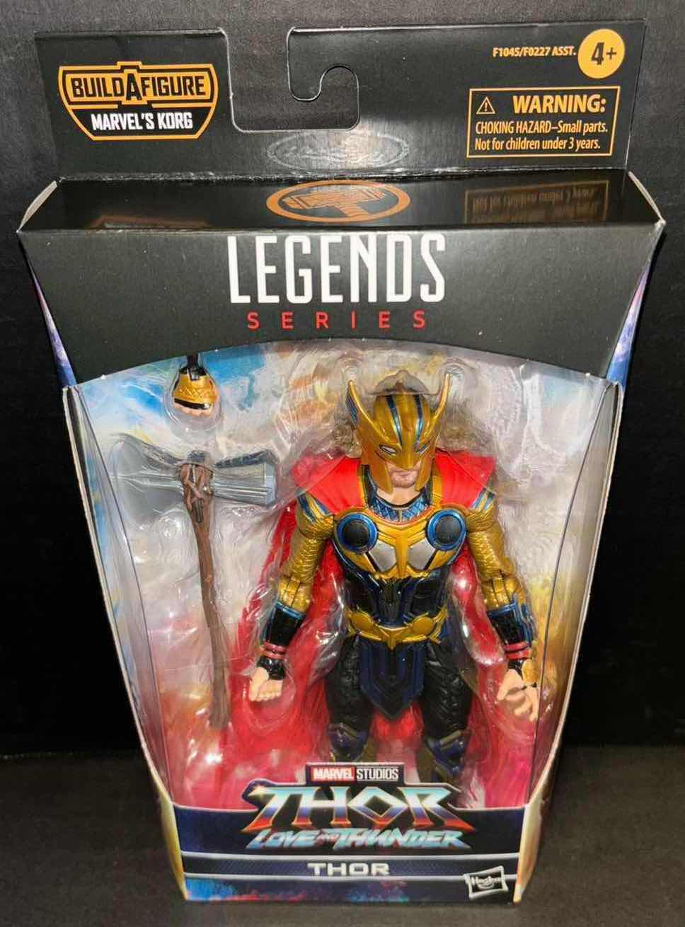 Photo 1 of NEW HASBRO LEGEND SERIES ACTION FIGURE, MARVEL STUDIOS THOR LOVE AND THUNDER “THOR”