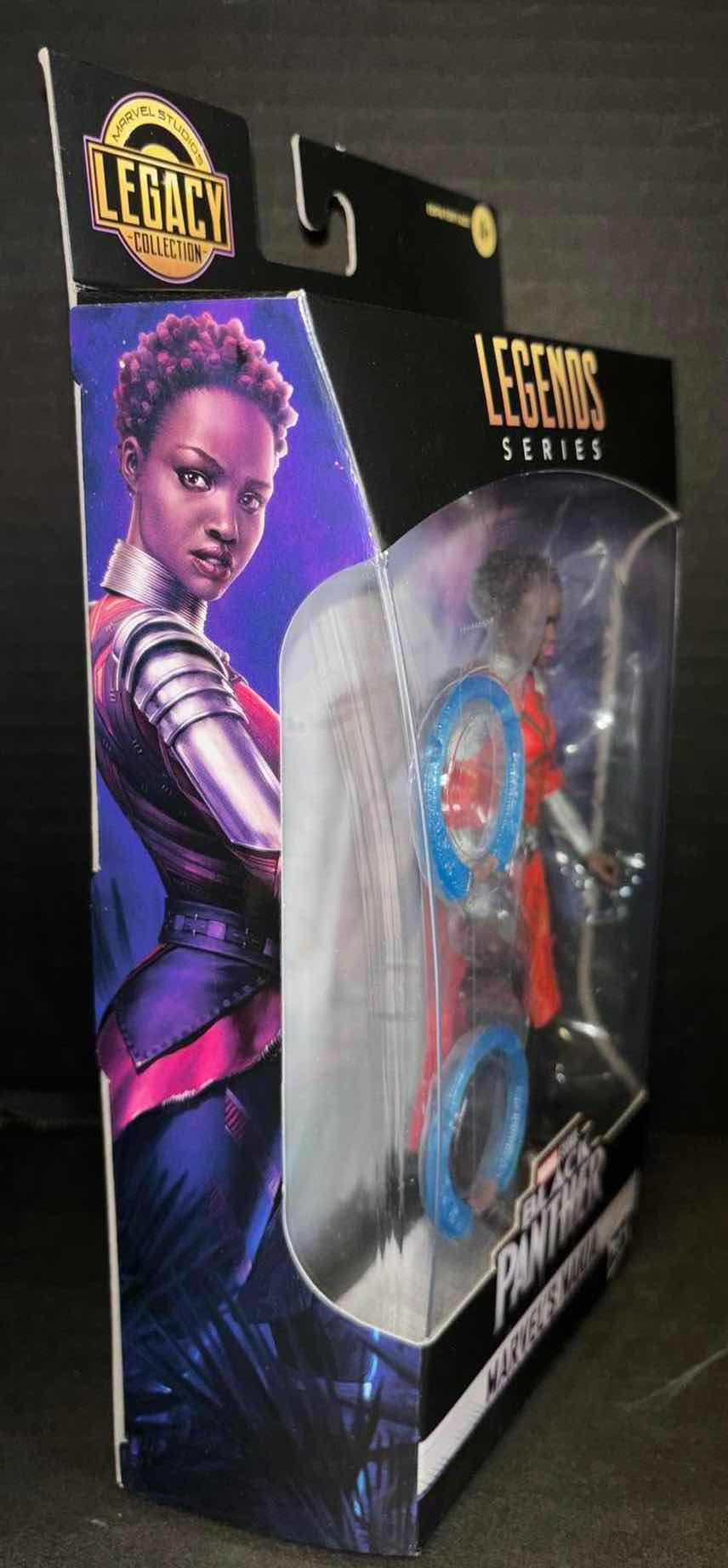 Photo 2 of NEW HASBRO MARVEL STUDIOS LEGEND SERIES ACTION FIGURE, BLACK PANTHER “MARVEL’S NAKIA”