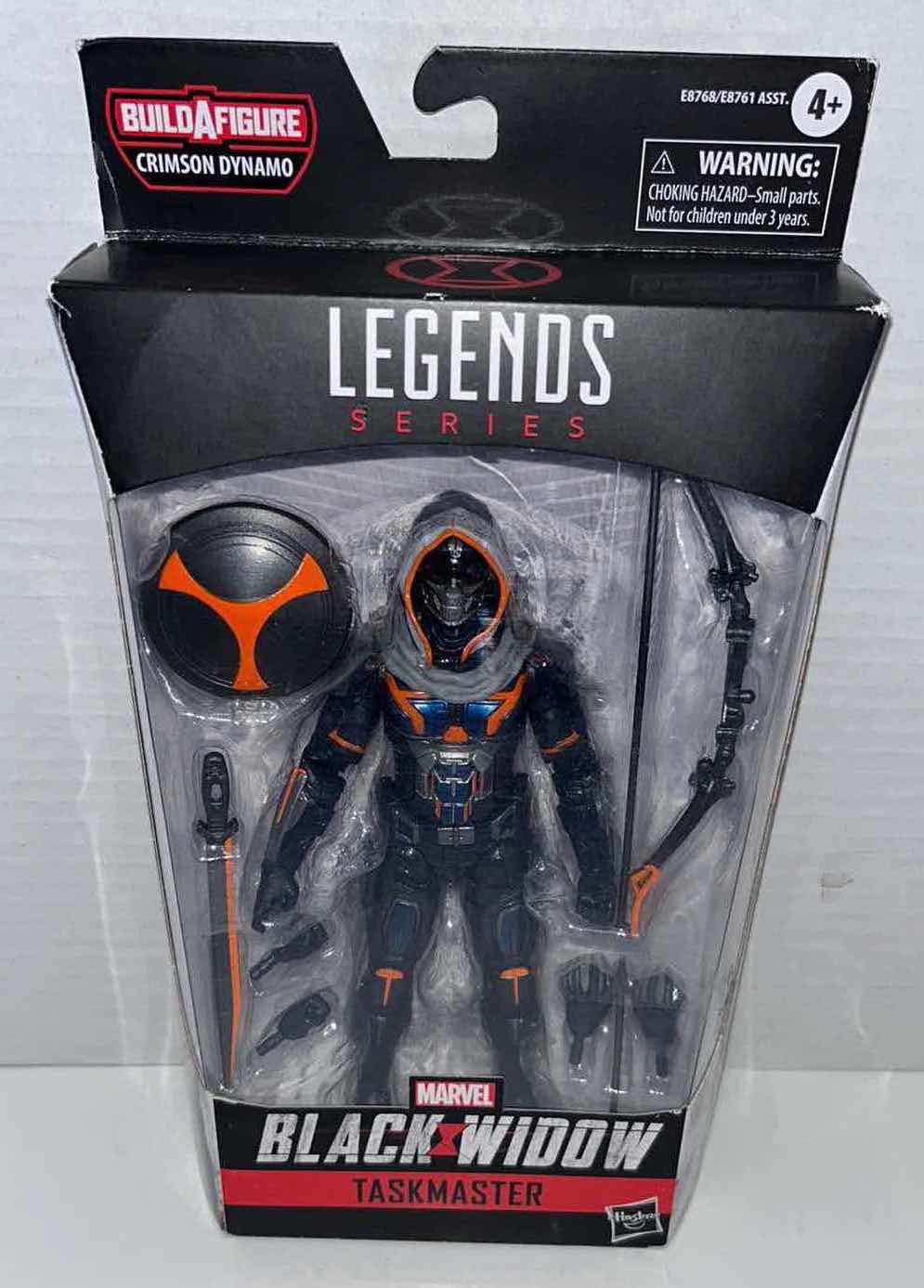 Photo 1 of NEW HASBRO LEGEND SERIES ACTION FIGURE & ACCESSORIES, MARVEL BLACK WIDOW “TASKMASTER”