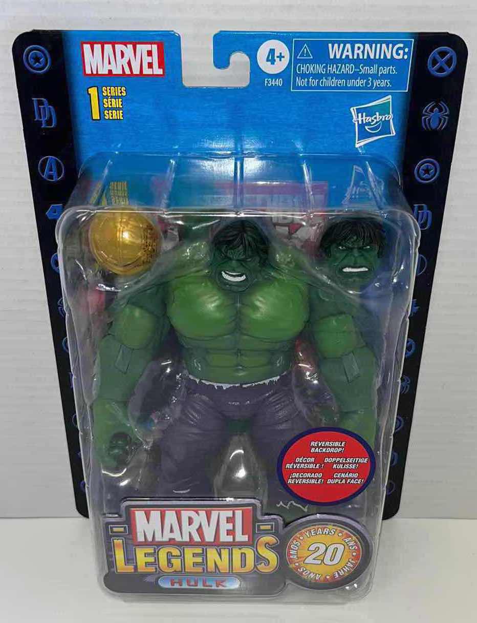 Photo 1 of NEW HASBRO MARVEL LEGENDS 20 YEARS ACTION FIGURE, “HULK”