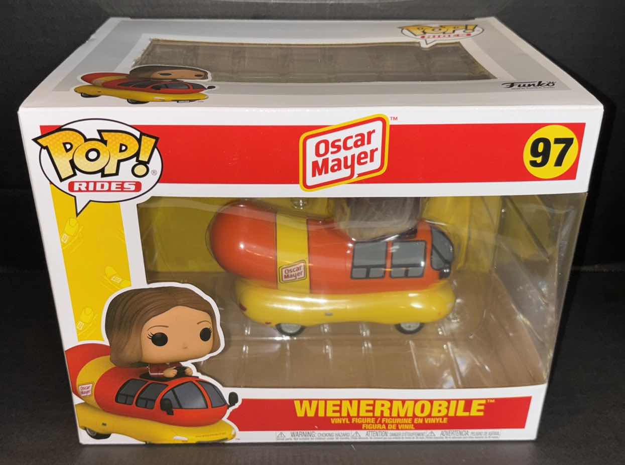 Photo 2 of NEW FUNKO POP! RIDES VINYL FIGURE, #97 OSCAR MAYER WEINERMOBILE 