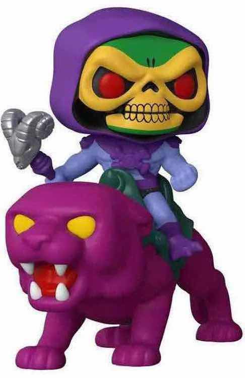 Photo 1 of NEW FUNKO POP! RIDES VINYL FIGURE, #98 MASTERS OF THE UNIVERSE SKELETOR ON PANTHOR 