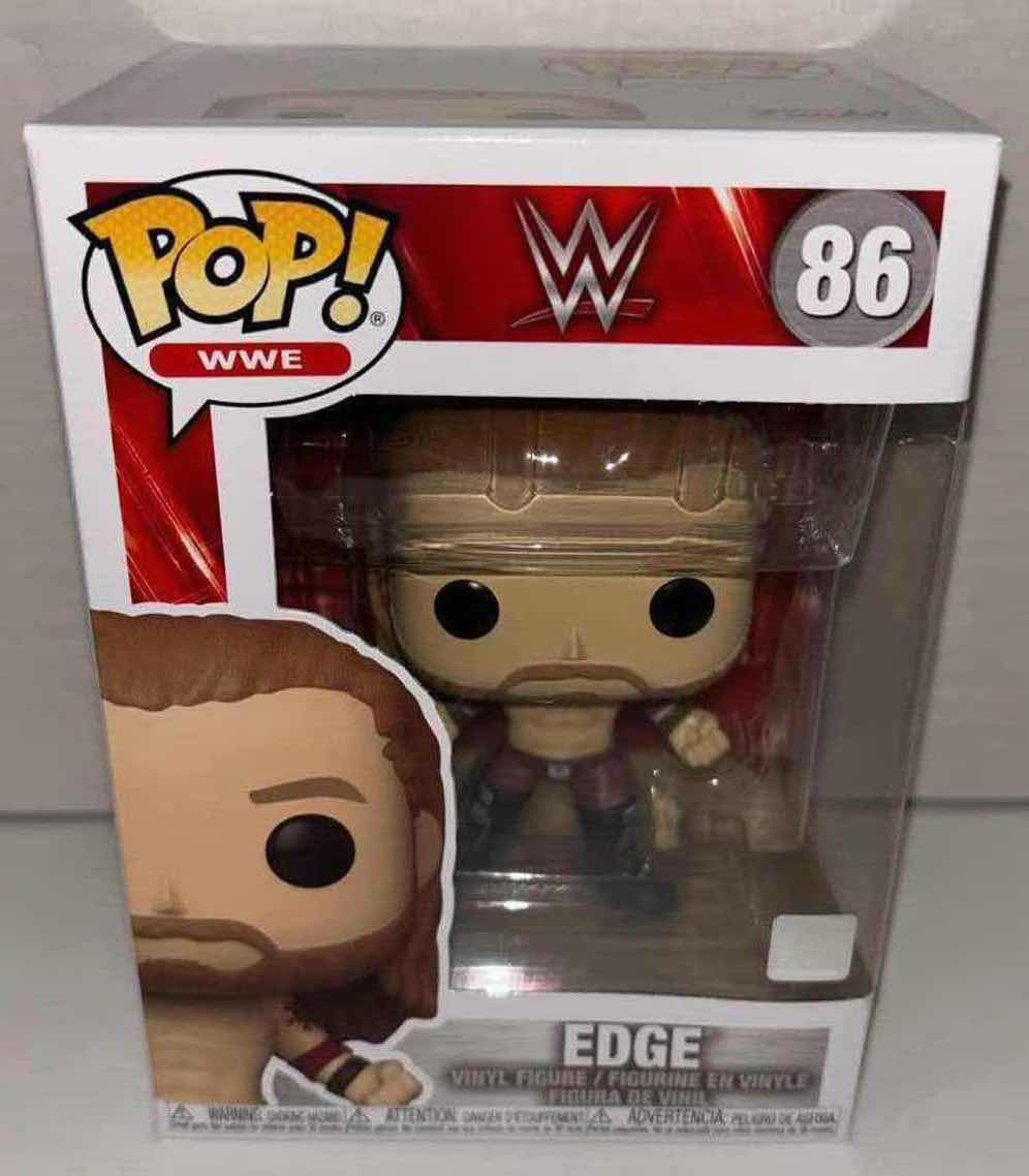 Photo 1 of NEW FUNKO POP! WWE VINYL FIGURE, #86 EDGE