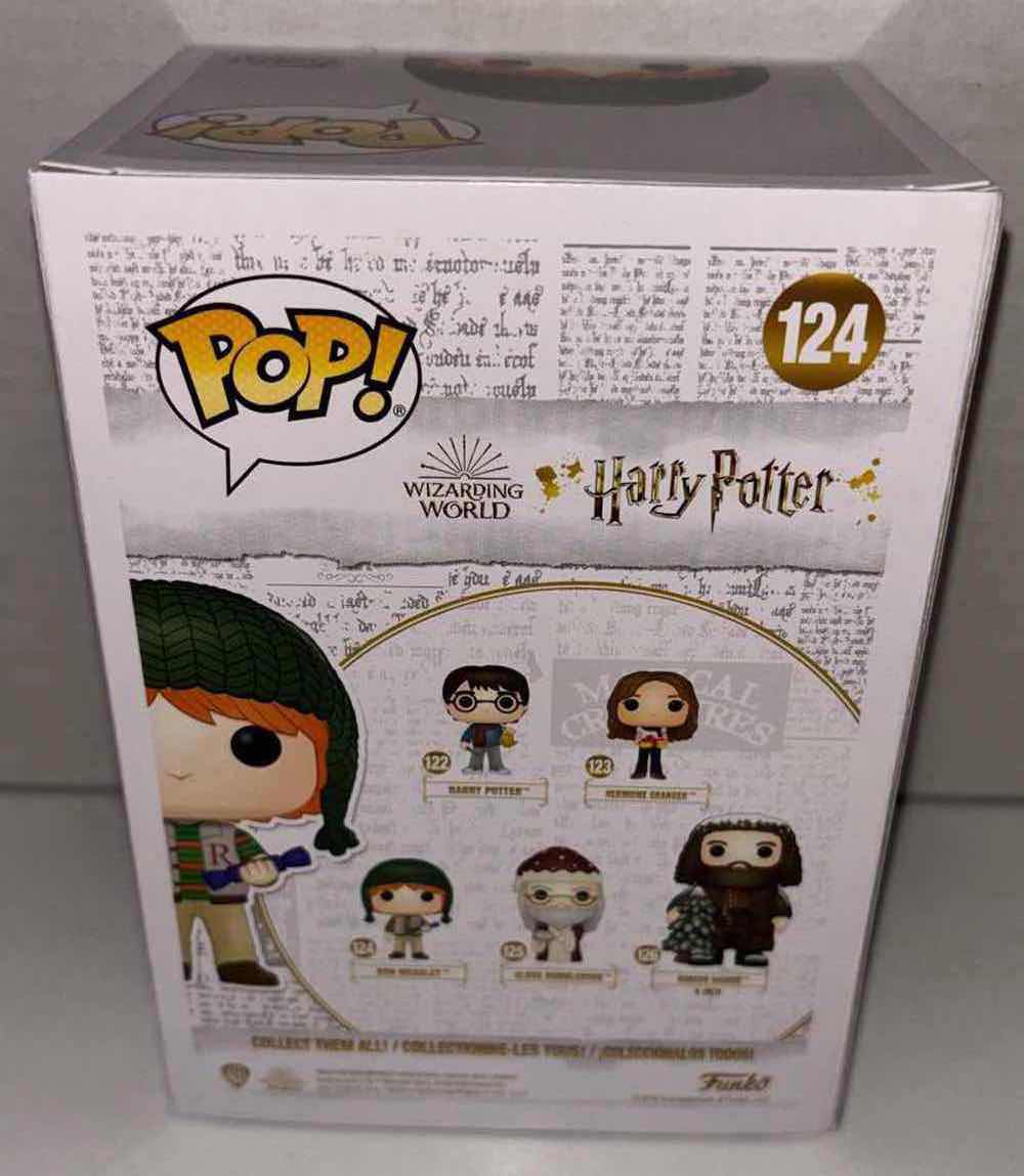 Photo 3 of NEW FUNKO POP! VINYL FIGURE, WIZARDING WORLD HARRY POTTER #124 RON WEASLEY