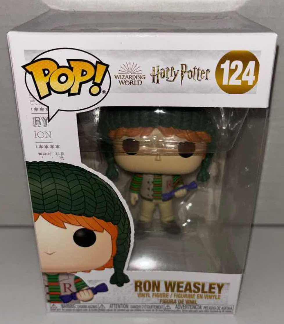 Photo 1 of NEW FUNKO POP! VINYL FIGURE, WIZARDING WORLD HARRY POTTER #124 RON WEASLEY