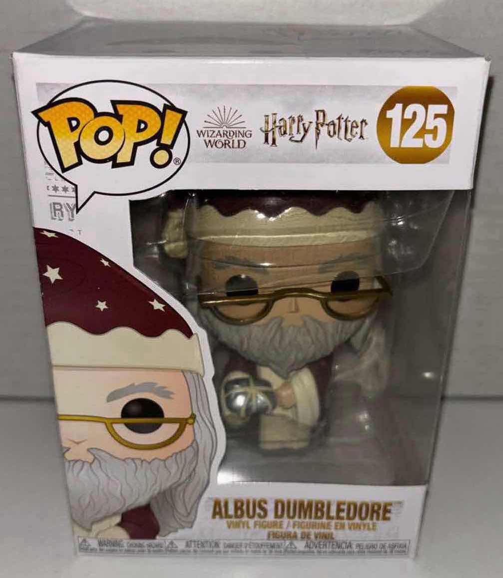 Photo 1 of NEW FUNKO POP! VINYL FIGURE, WIZARDING WORLD HARRY POTTER #125 ALBUS DUMBLEDORE