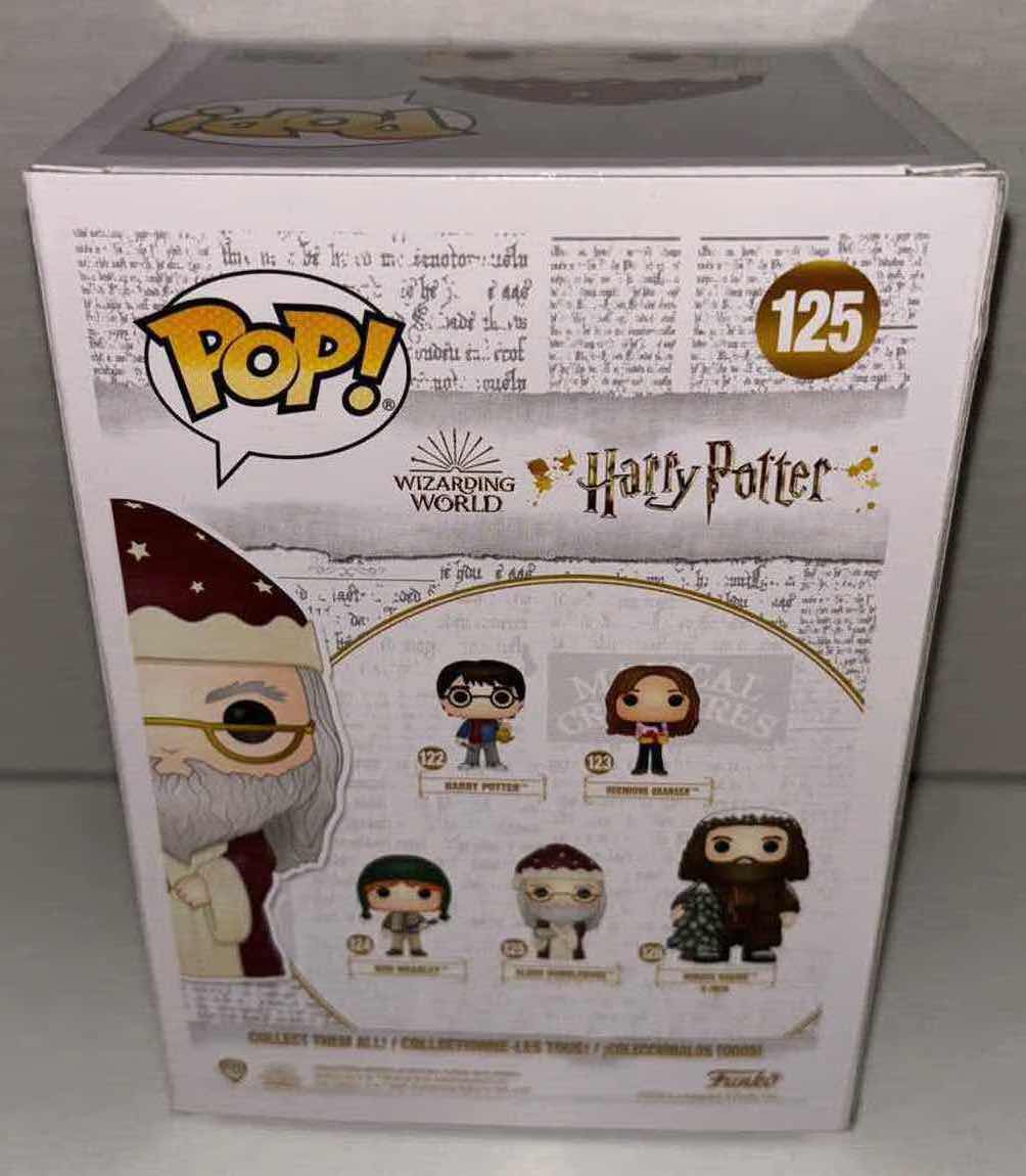 Photo 3 of NEW FUNKO POP! VINYL FIGURE, WIZARDING WORLD HARRY POTTER #125 ALBUS DUMBLEDORE