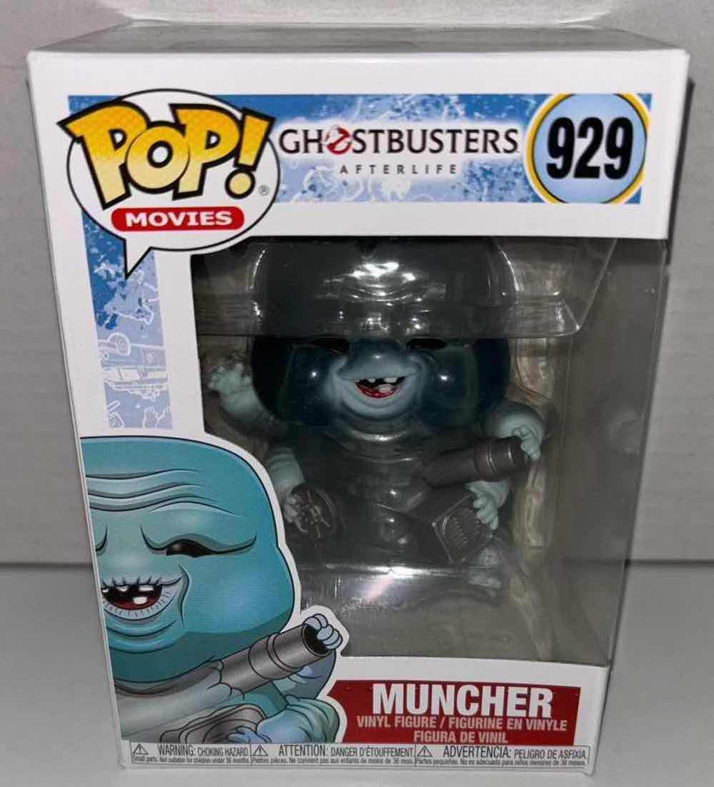 Photo 1 of NEW FUNKO POP! MOVIES VINYL FIGURE, GHOSTBUSTERS AFTERLIFE #929 MUNCHER