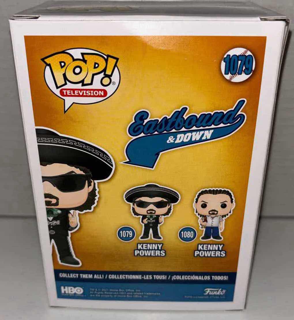 Photo 3 of NEW FUNKO POP! TELEVISION VINYL FIGURE, EASTBOUND & DOWN #1079 KENNY POWERS