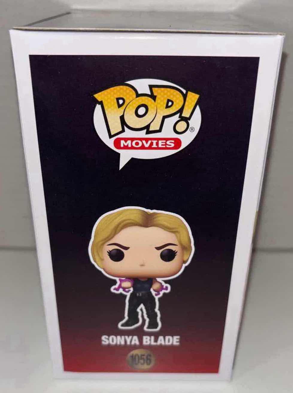 Photo 2 of NEW FUNKO POP! MOVIES VINYL FIGURE, MORTAL KOMBAT #1056 SONYA BLADE