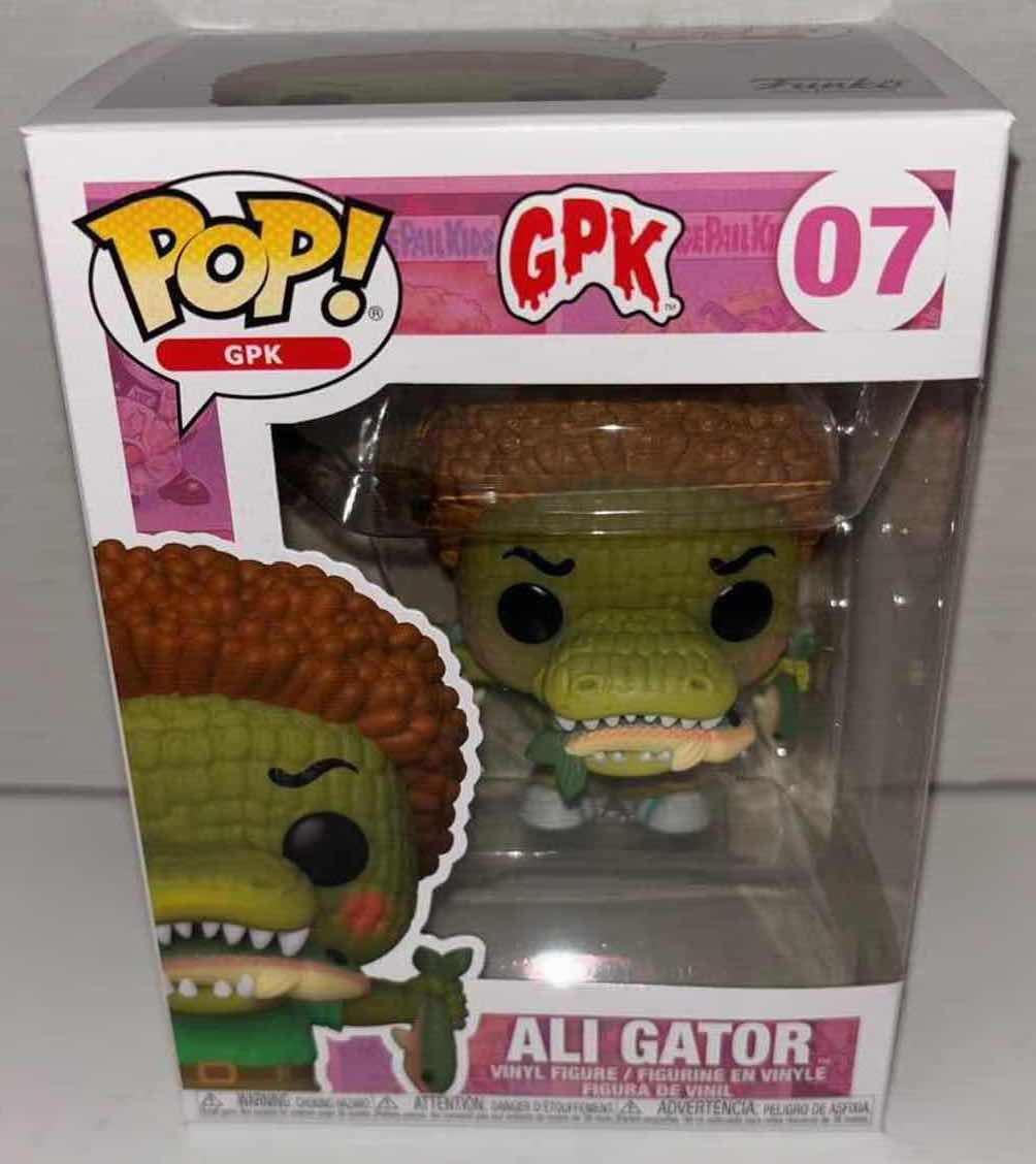 Photo 1 of NEW FUNKO POP! GARBAGE PAIL KIDS VINYL FIGURE, GPK #07 ALI GATOR