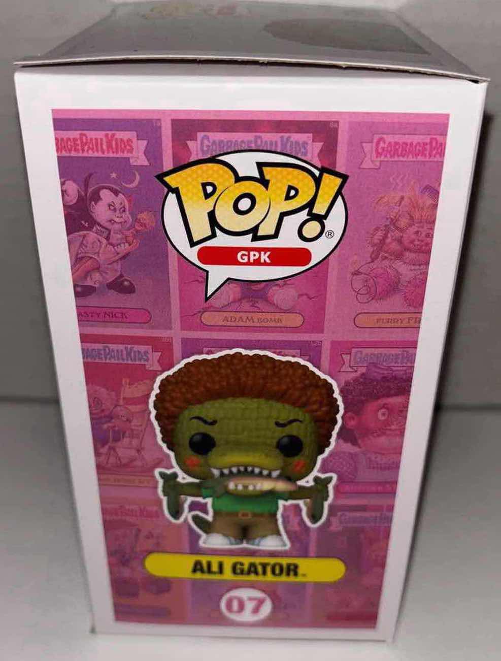 Photo 2 of NEW FUNKO POP! GARBAGE PAIL KIDS VINYL FIGURE, GPK #07 ALI GATOR