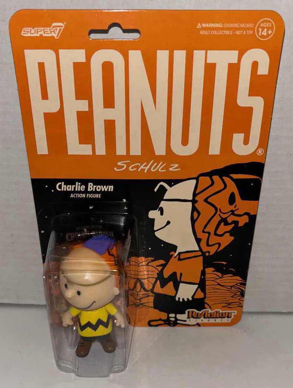 Photo 1 of BRAND NEW SUPER7 REACTION FIGURES PEANUTS “CHARLIE BROWN”, OCTOBER 27 1954