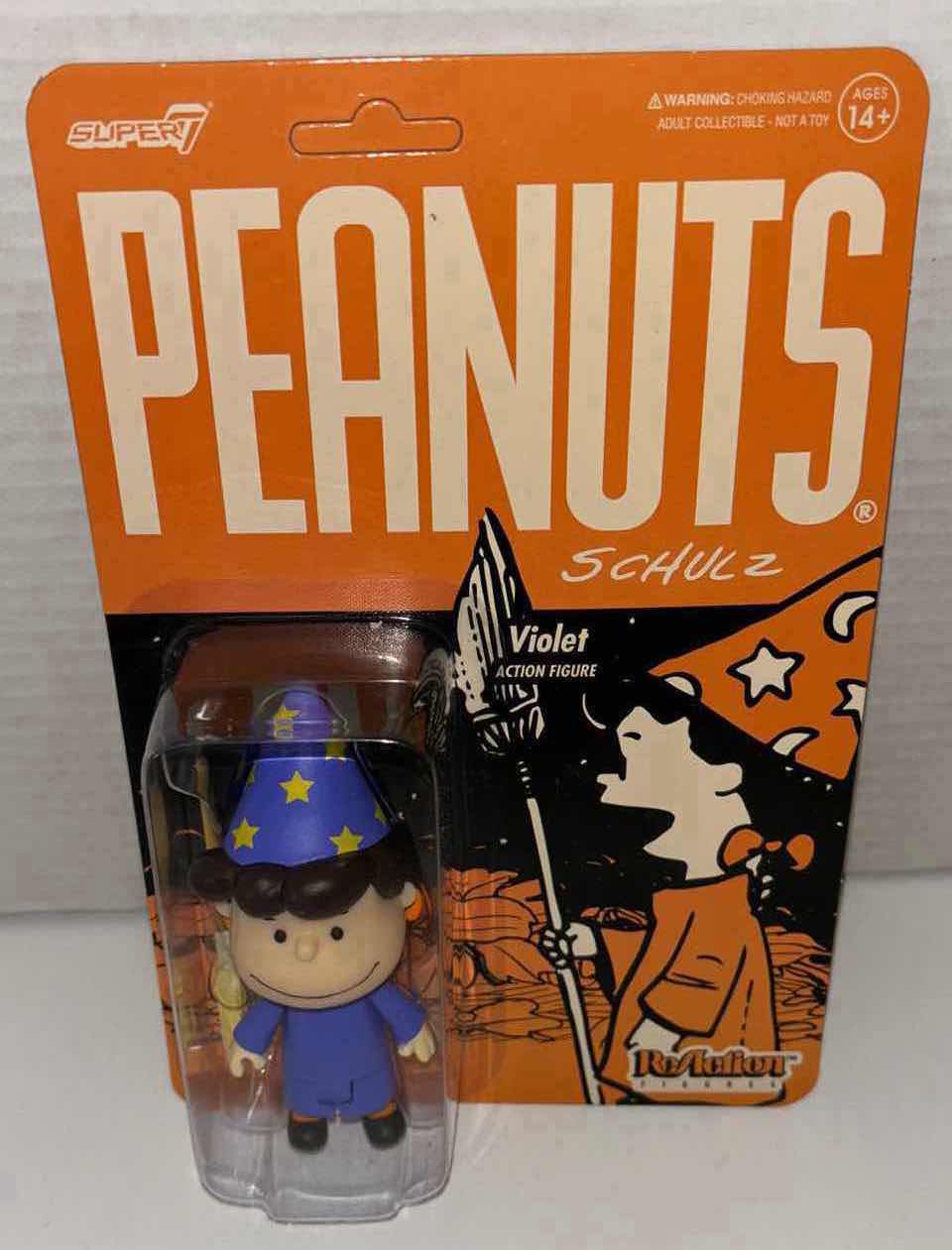 Photo 1 of BRAND NEW SUPER7 REACTION FIGURES PEANUTS “VIOLET”, OCTOBER 25 1953