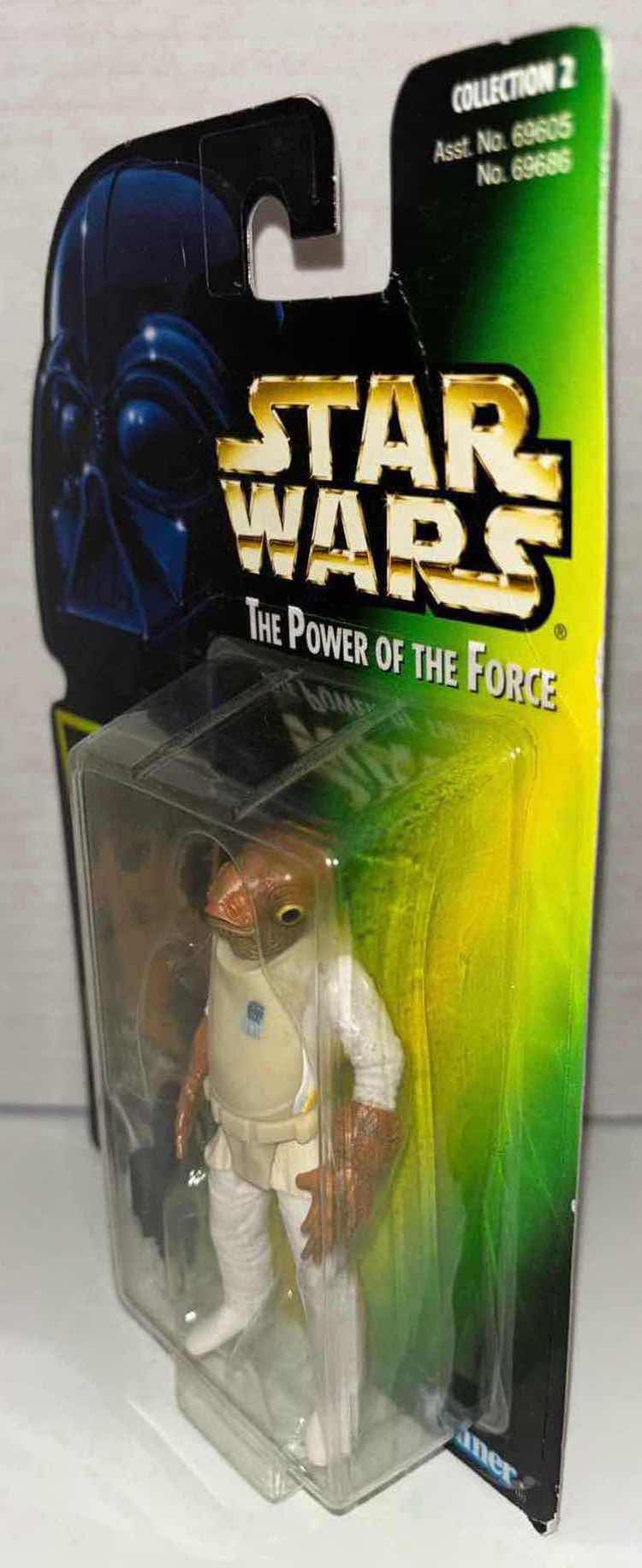 Photo 2 of NEW KENNER STAR WARS THE POWER OF THE FORCE ACTION FIGURE, ADMIRAL ACKBAR W COMLINK WRIST BLASTER