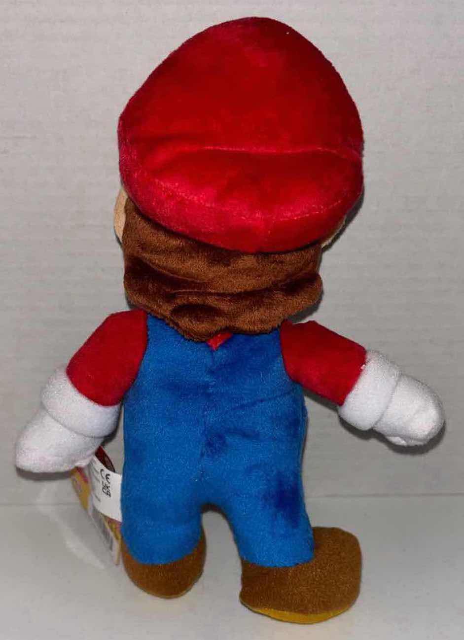 Photo 2 of NEW JAKKS PACIFIC SUPER MARIO 9” PLUSH, “MARIO”