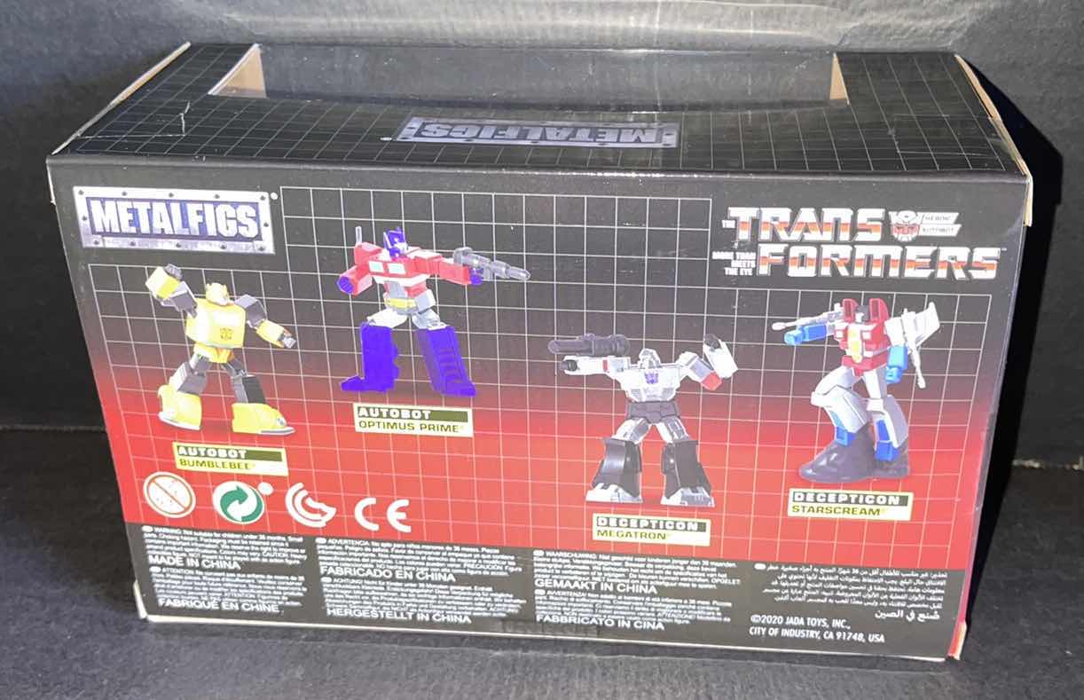 Photo 3 of NEW JADA TOYS METALFIGS THE TRANSFORMERS DIORAMA SCENE