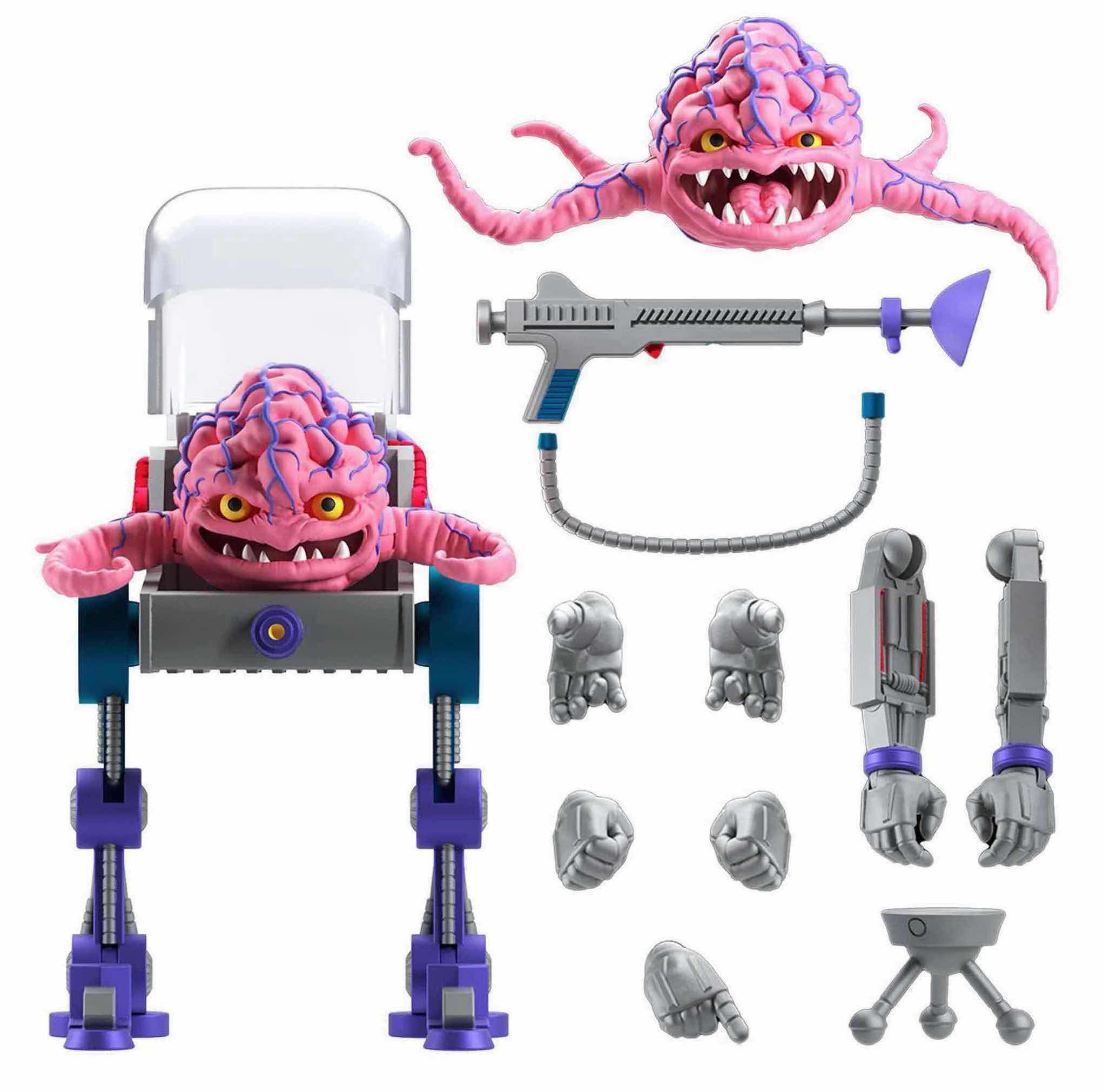 Photo 3 of NEW SUPER 7 ULTIMATES ACTION FIGURE & ACCESSORIES, TEENAGE MUTANT NINJA TURTLES KRANG 