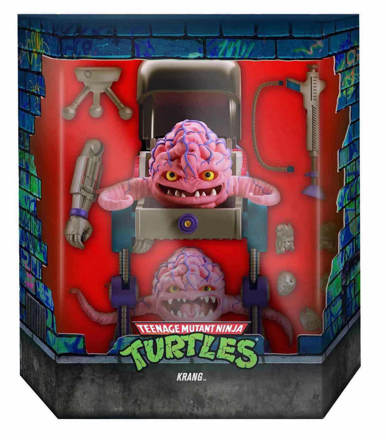 Photo 1 of NEW SUPER 7 ULTIMATES ACTION FIGURE & ACCESSORIES, TEENAGE MUTANT NINJA TURTLES KRANG 