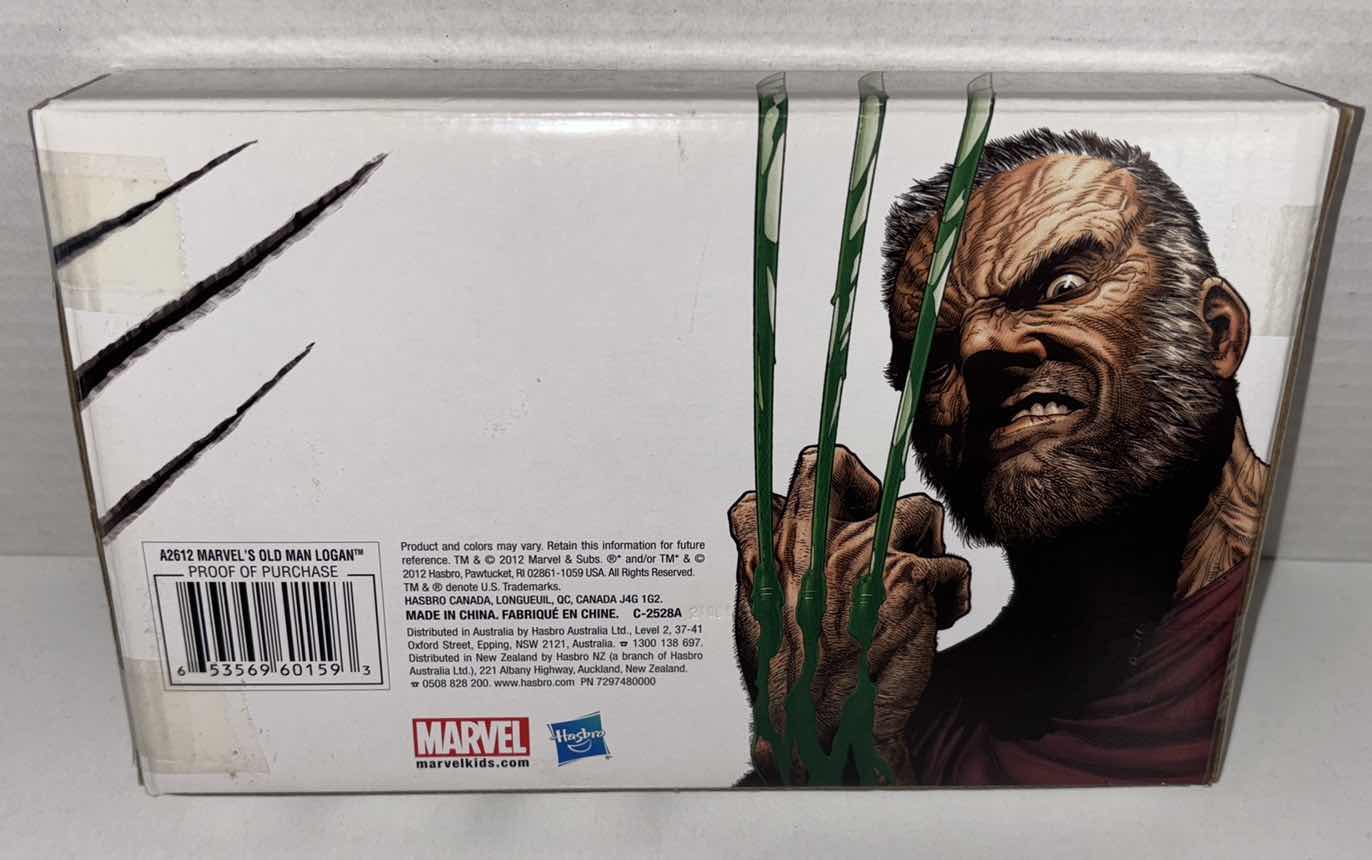 Photo 2 of NEW 2012 HASBRO MARVEL UNIVERSE DIGITAL NYCC EXCLUSIVE CARDED ACTION FIGURE “OLD MAN LOGAN 