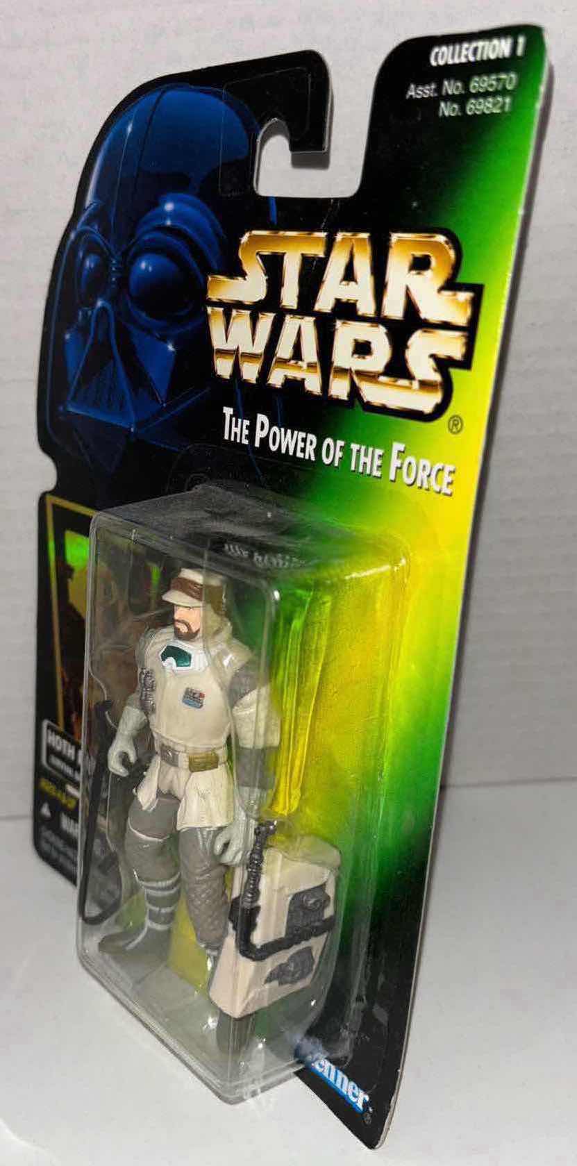 Photo 2 of NEW KENNER STAR WARS THE POWER OF THE FORCE ACTION FIGURE, HOTH REBEL SOLDIER W SURVIVAL BACKPACK & BLASTER RIFLE
