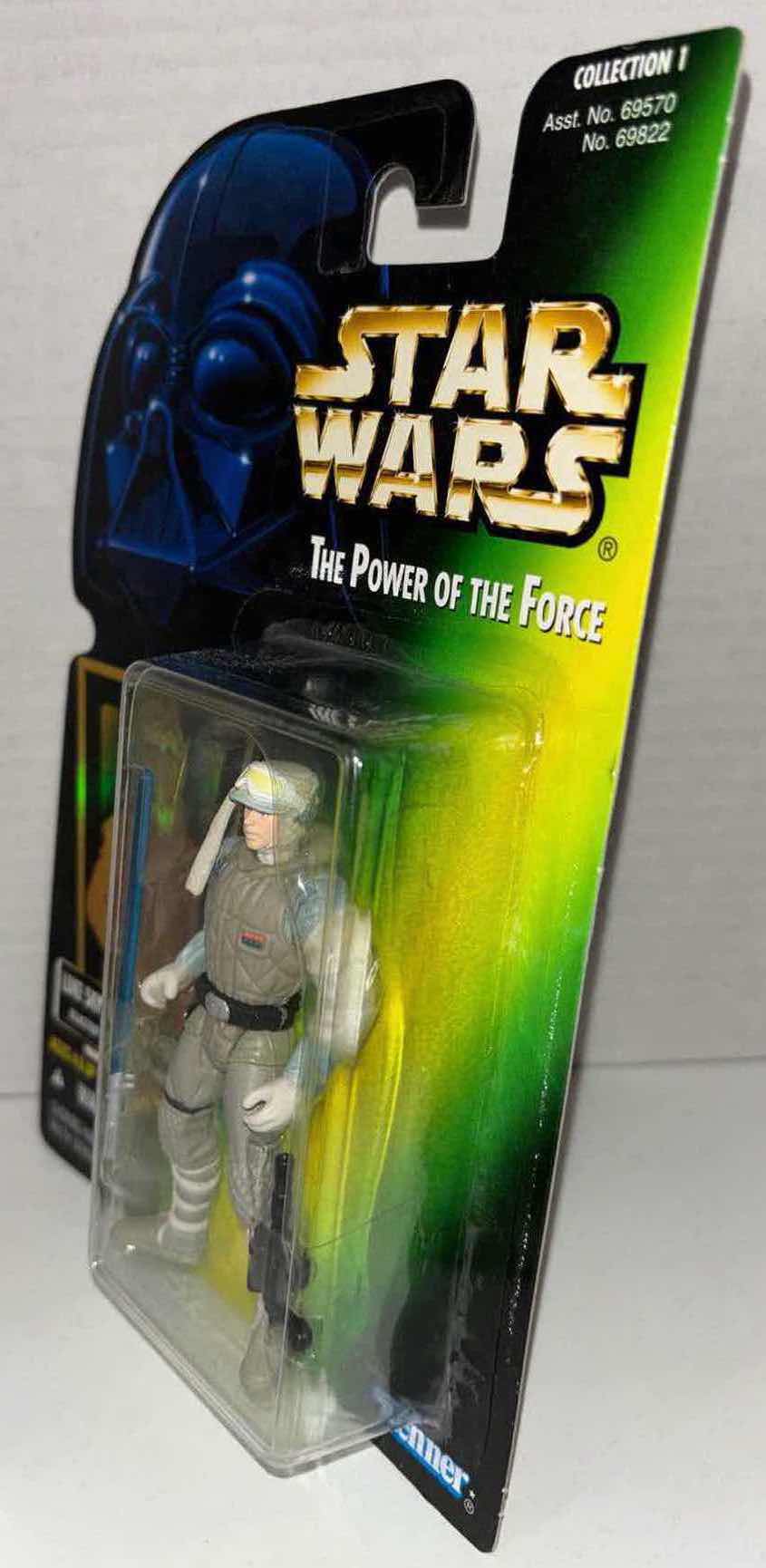 Photo 2 of NEW KENNER STAR WARS THE POWER OF THE FORCE ACTION FIGURE, LUKE SKYWALKER IN HOTH GEAR W BLASTER PISTOL & LIGHTSABER