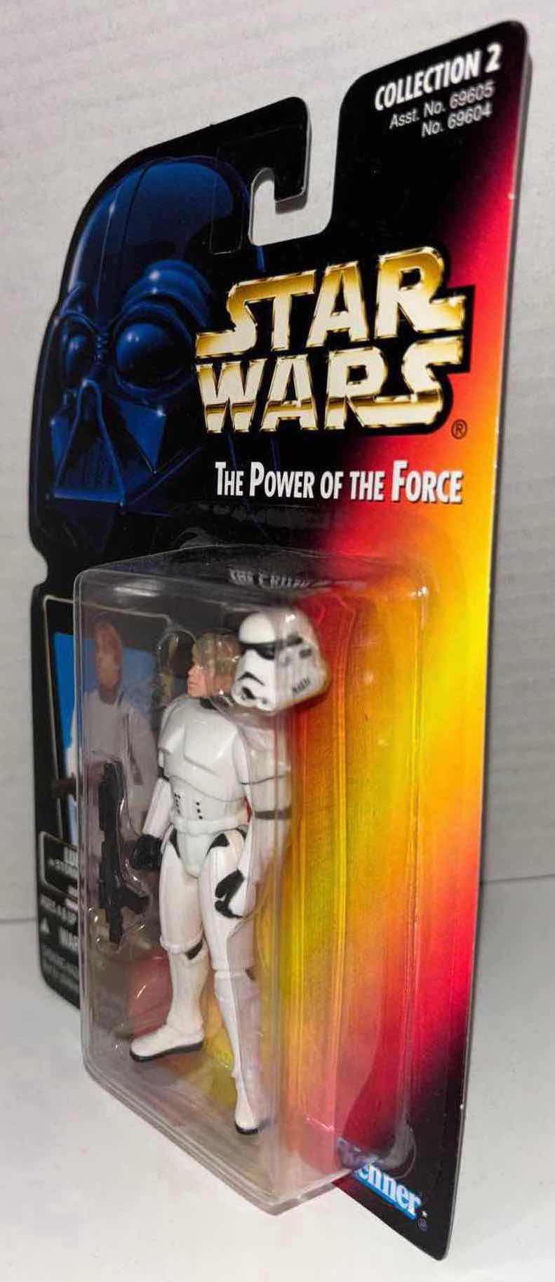 Photo 2 of NEW KENNER STAR WARS THE POWER OF THE FORCE ACTION FIGURE, LUKE SKYWALKER IN STORMTROOPER DISGUISE W IMPERIAL ISSUE BLASTER